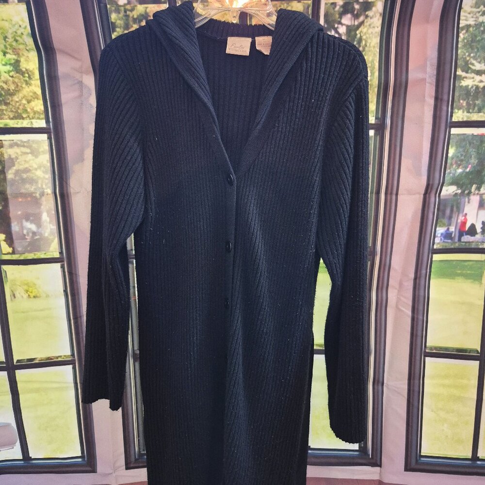 Women Black Fiorlini International Cardigan - Medium Size